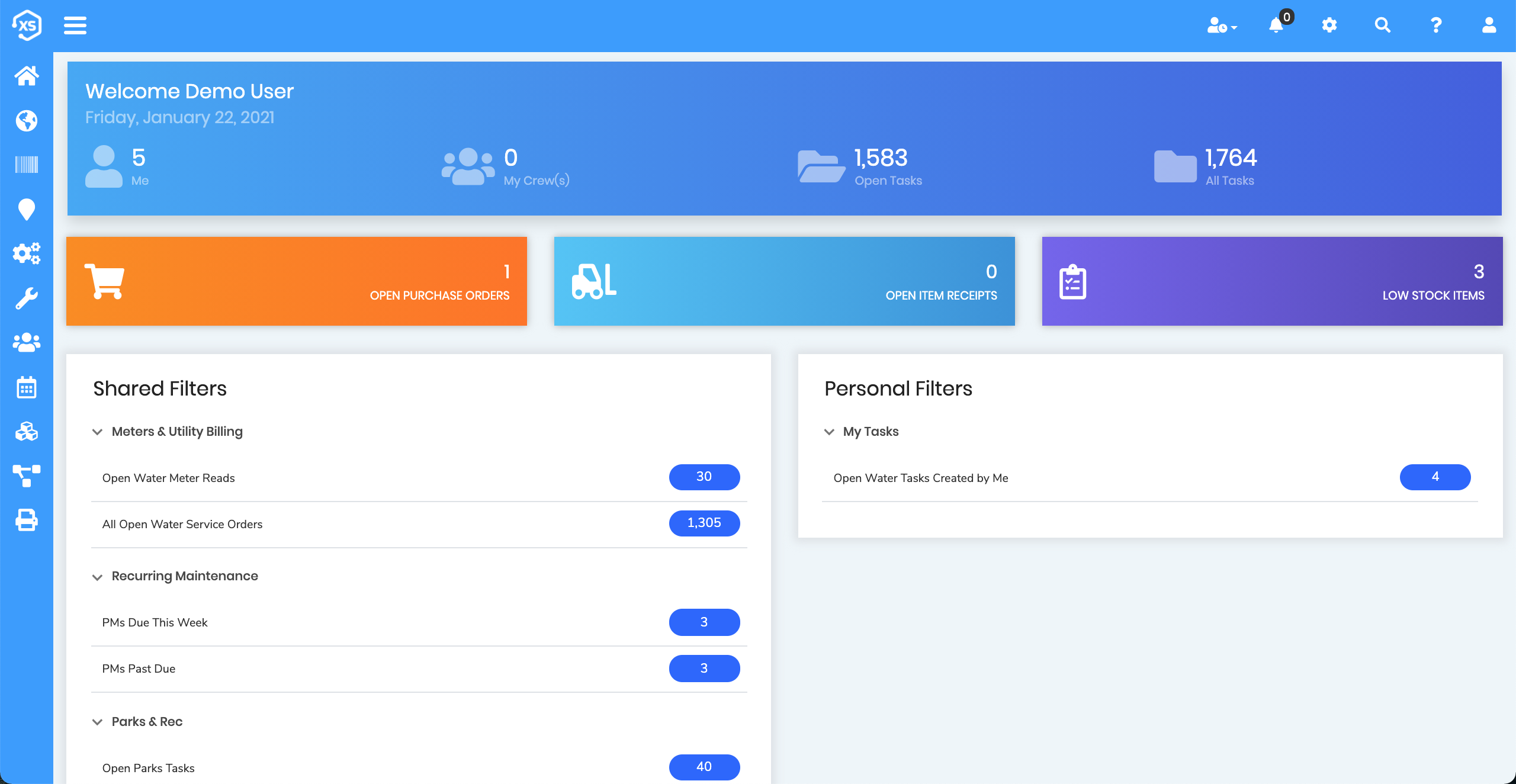 screenshot of Elements XS
